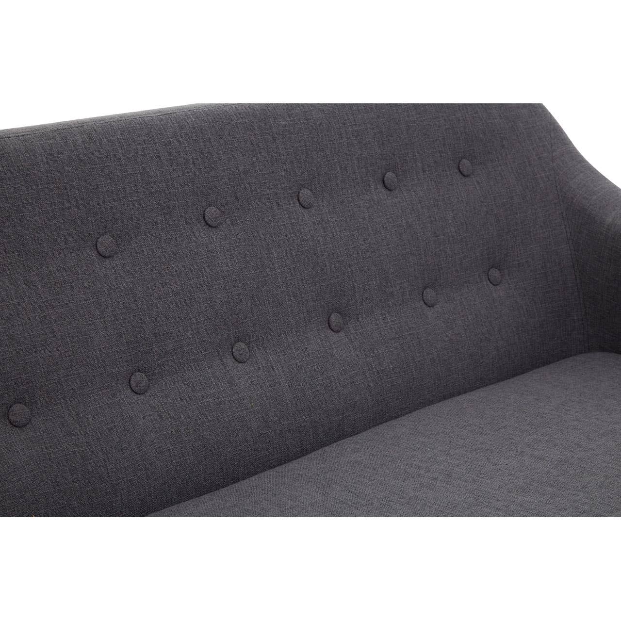 Odense Grey Fabric Sofa