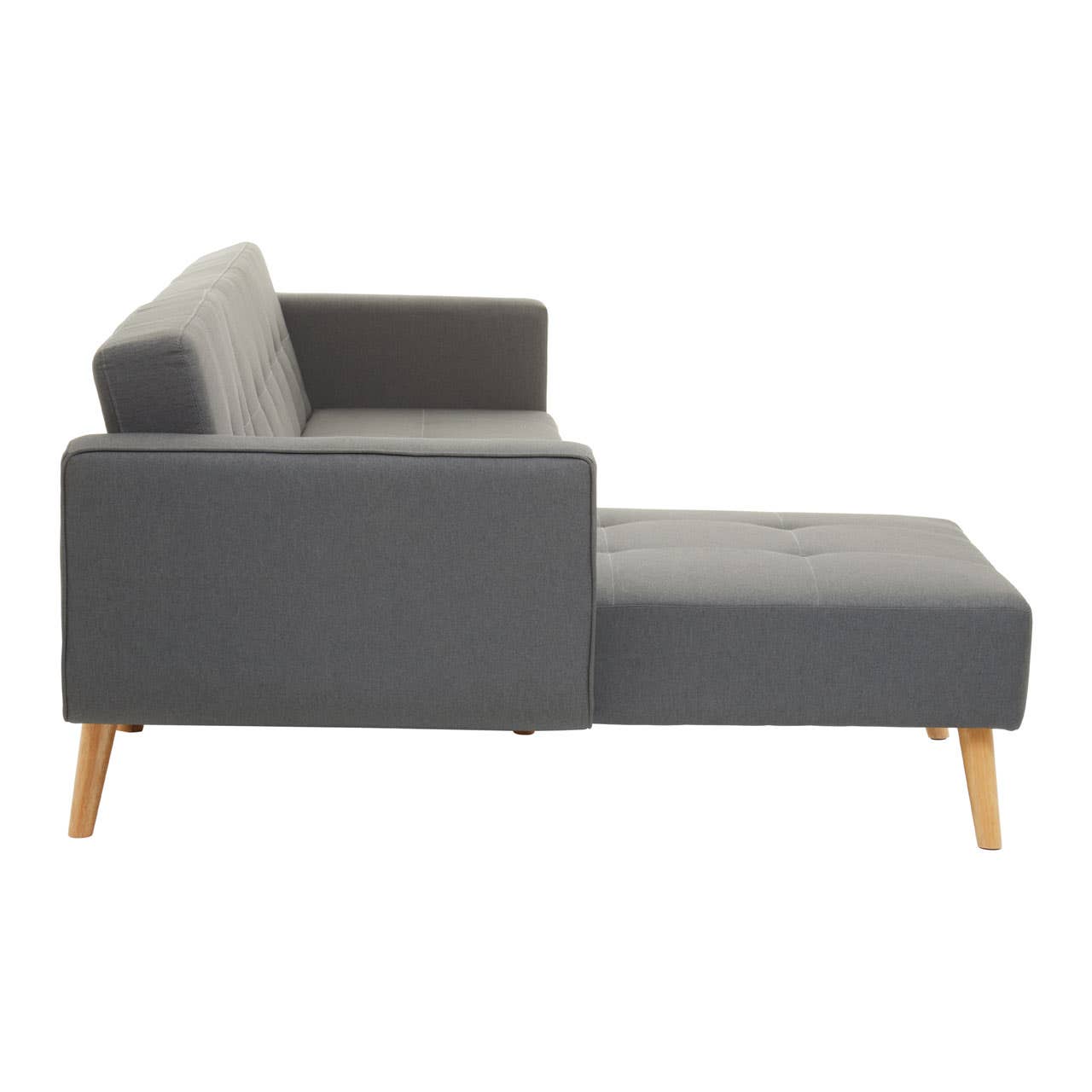 Hagen Grey Large Corner Sofa Bed