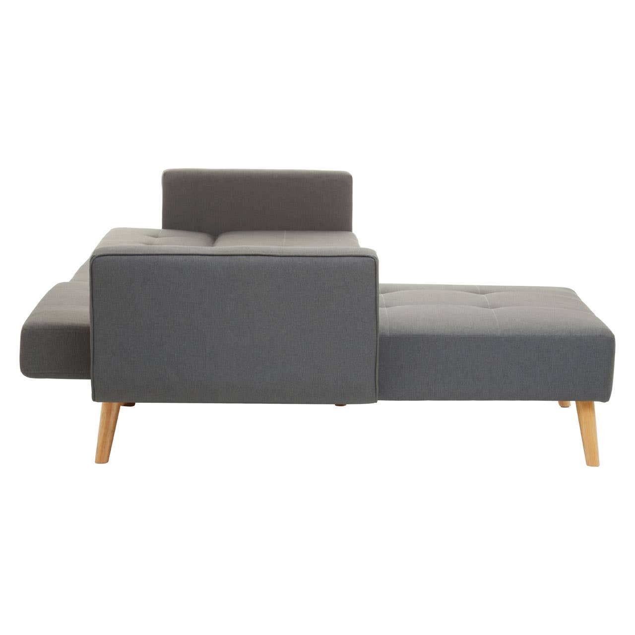 Hagen Grey Large Corner Sofa Bed