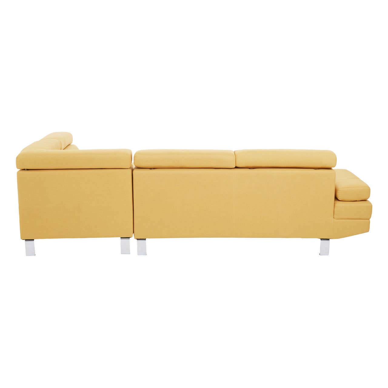 Hanover Ochre Linen Corner Sofa