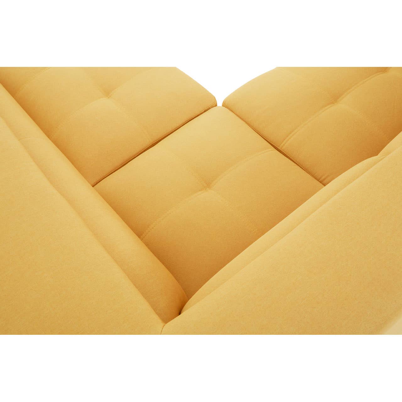 Hanover Ochre Linen Corner Sofa