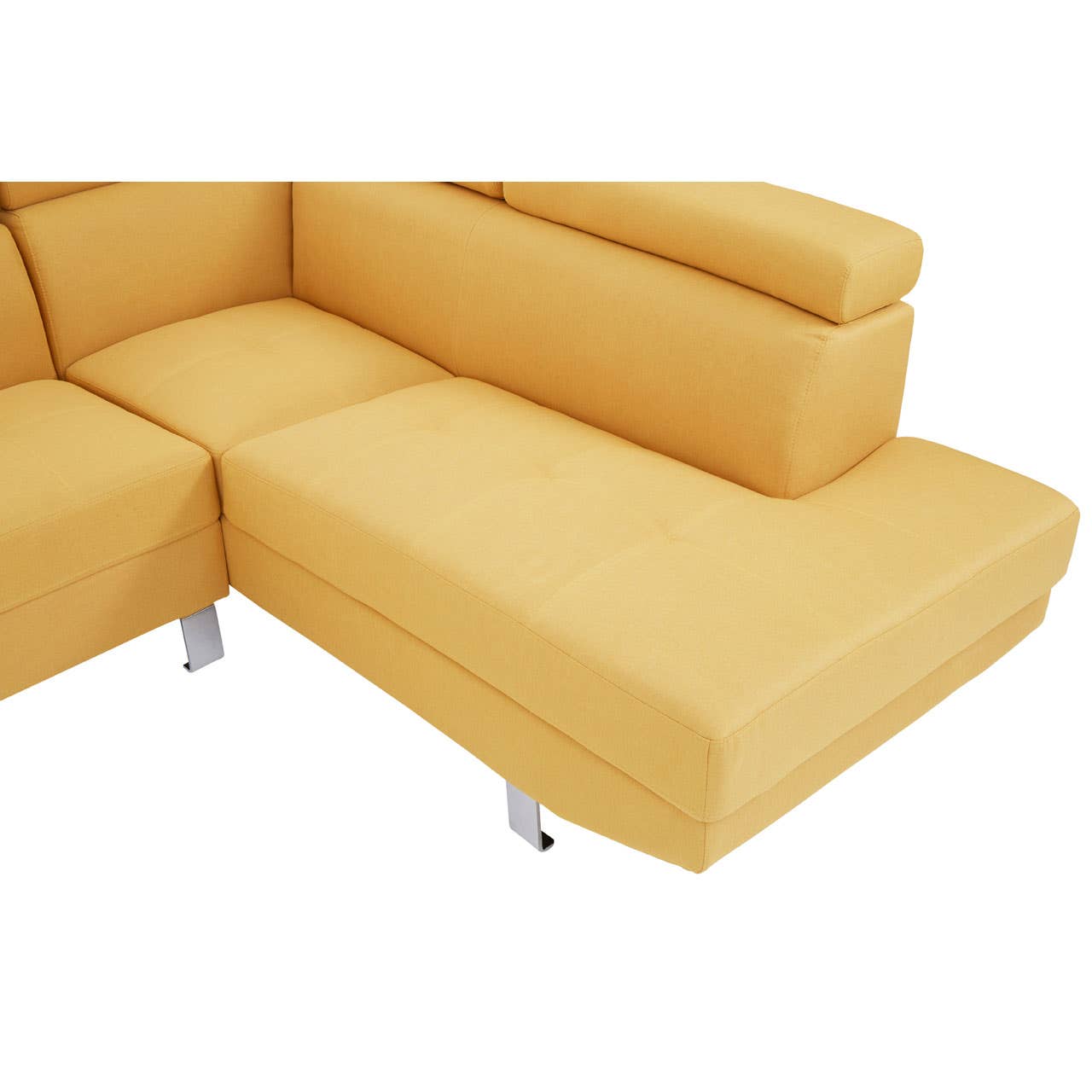 Hanover Ochre Linen Corner Sofa