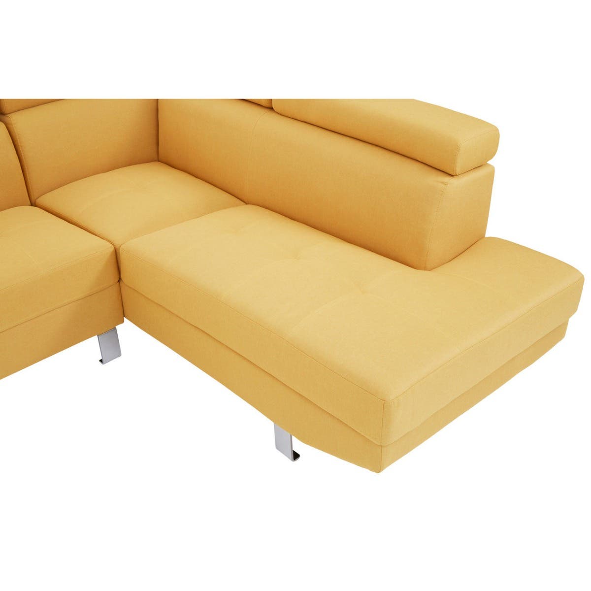 Hanover Ochre Linen Corner Sofa