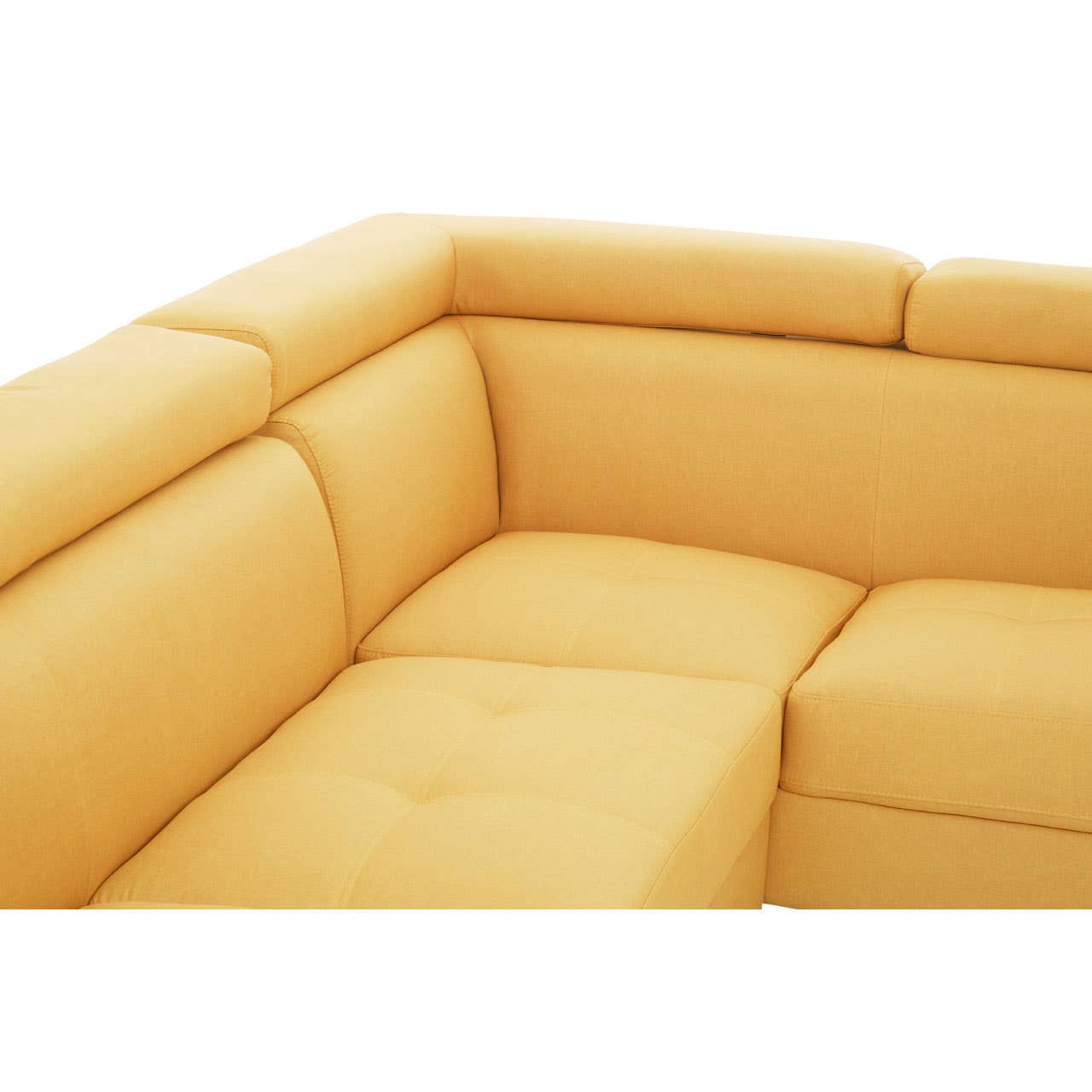 Hanover Ochre Linen Corner Sofa