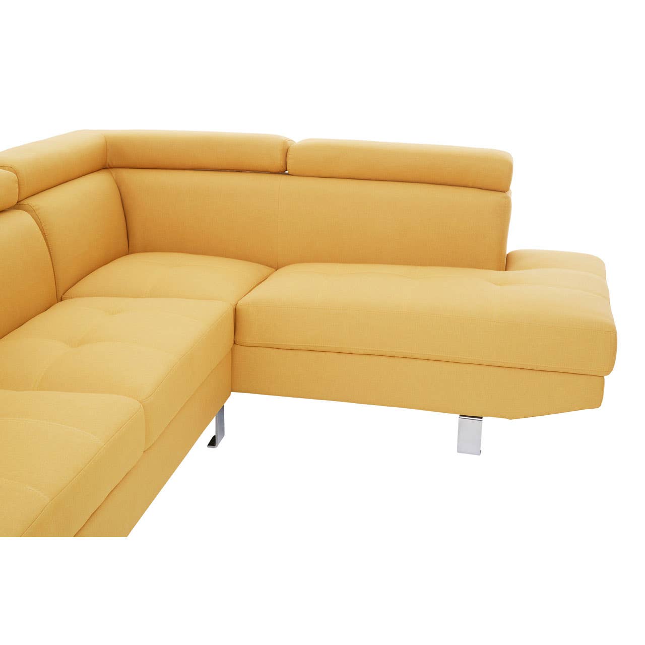 Hanover Ochre Linen Corner Sofa