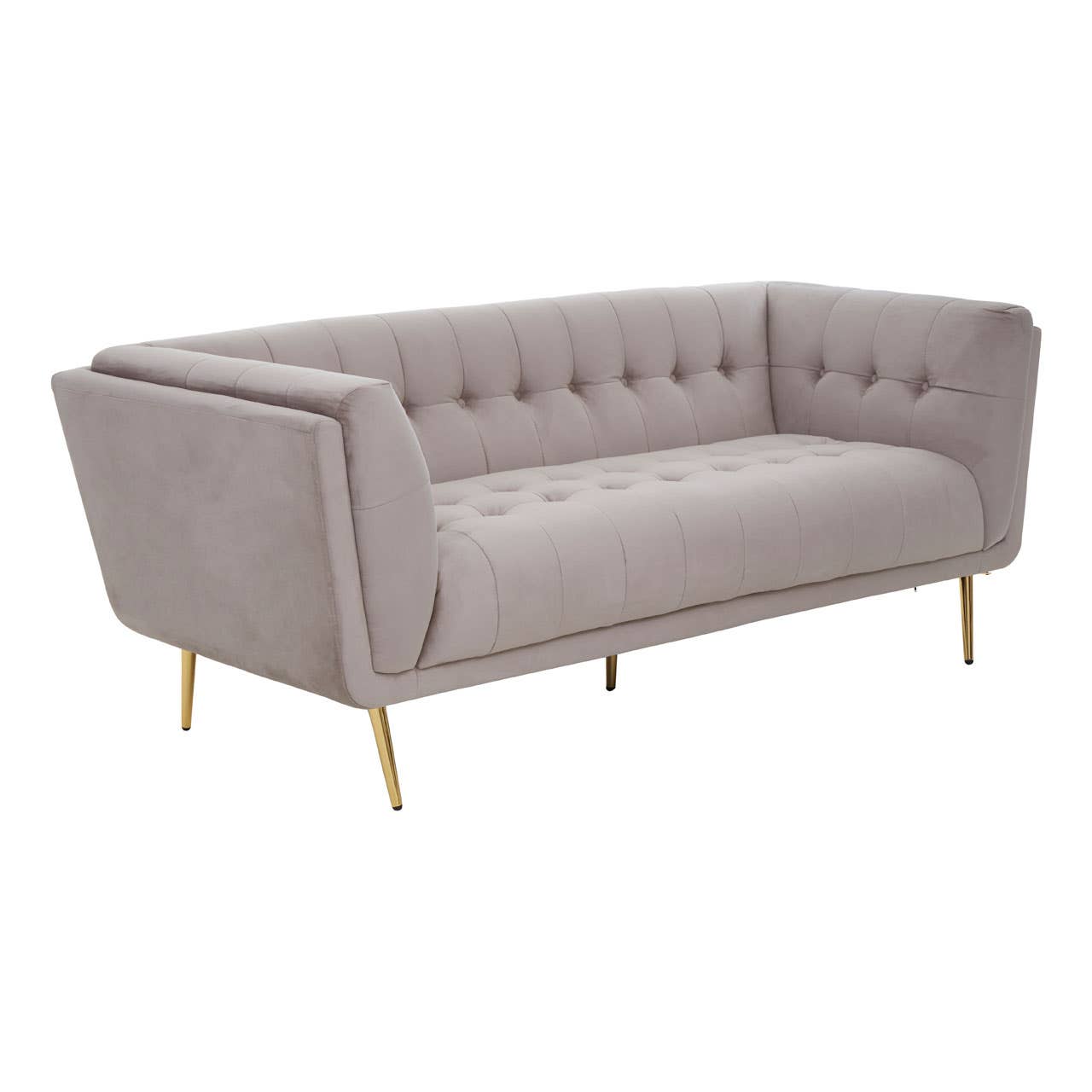 Harita Mink Velvet Sofa