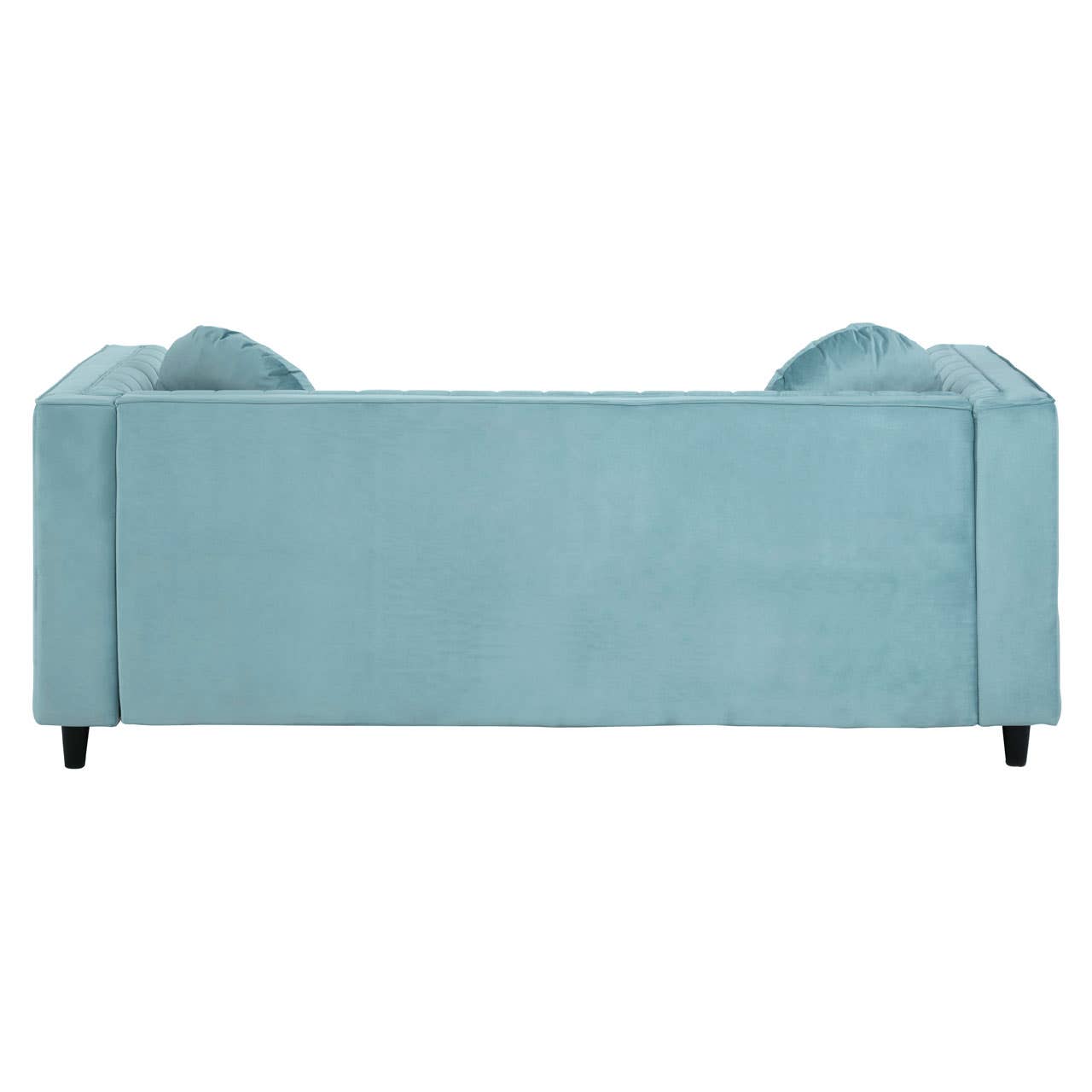 Farah 3 Seat Midnight Green Velvet Sofa