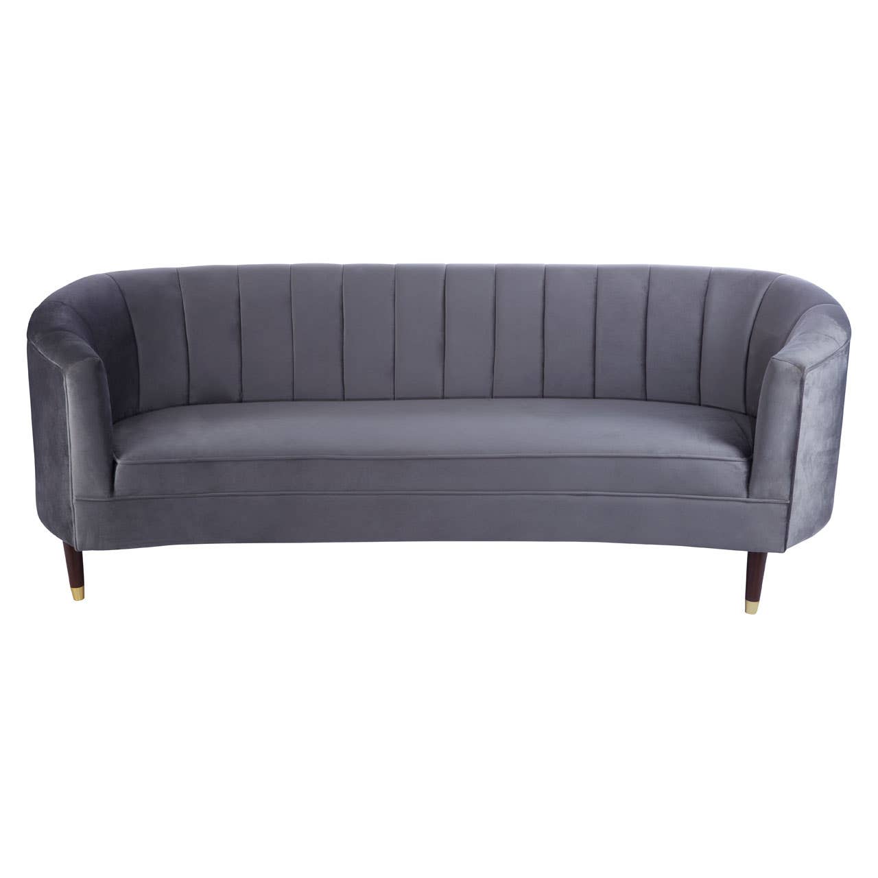 Manaz Charcoal 2 Seat Sofa