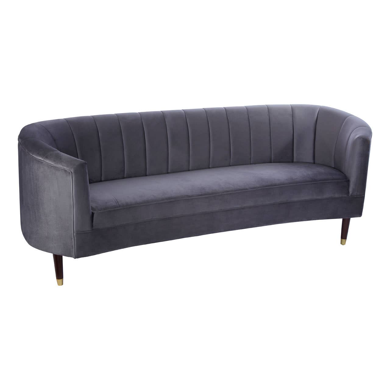 Manaz Charcoal 2 Seat Sofa