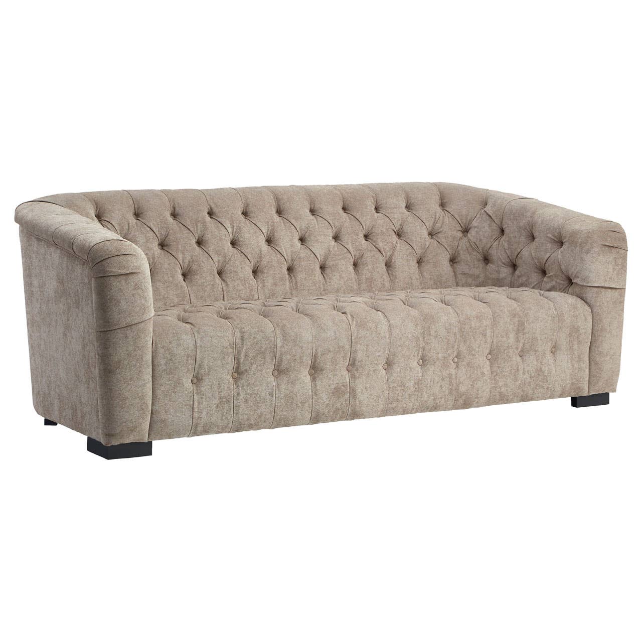 Fenton Natural Fabric 3 Seater Sofa