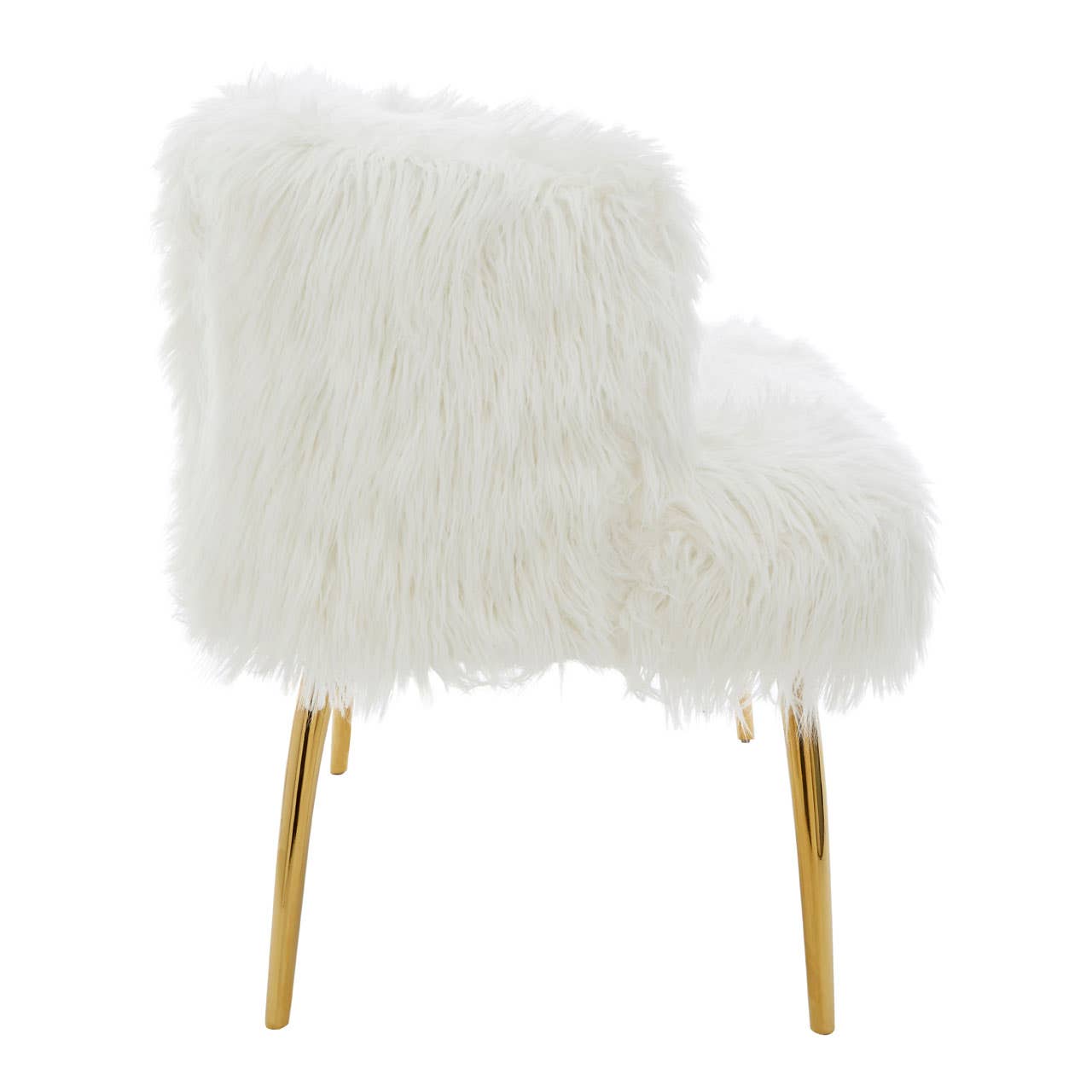 Clarence Natural Fur Effect Sofa