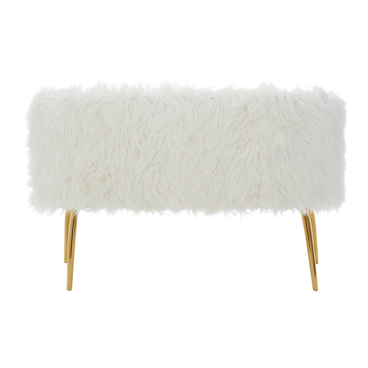 Clarence Natural Fur Effect Sofa