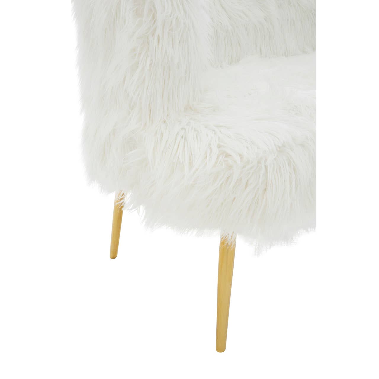 Clarence Natural Fur Effect Sofa