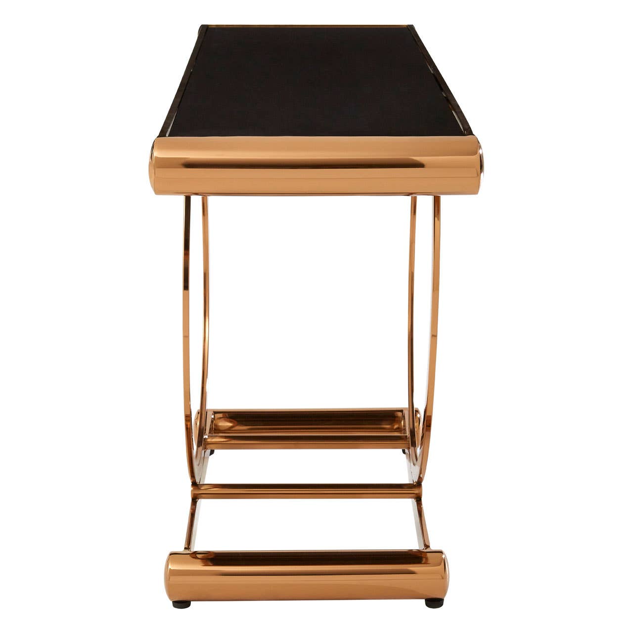 Novara Rose Gold Console Table