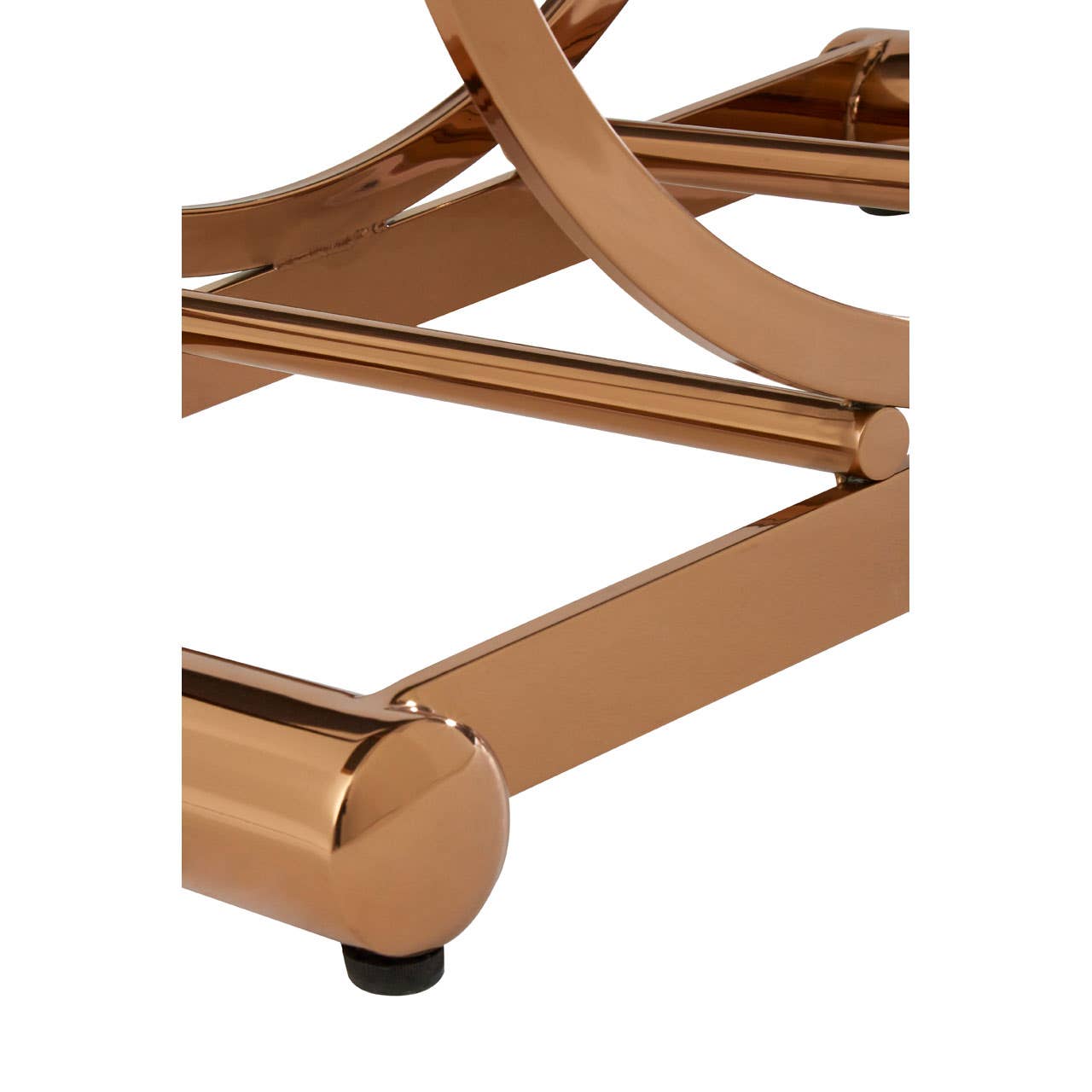 Novara Rose Gold Console Table