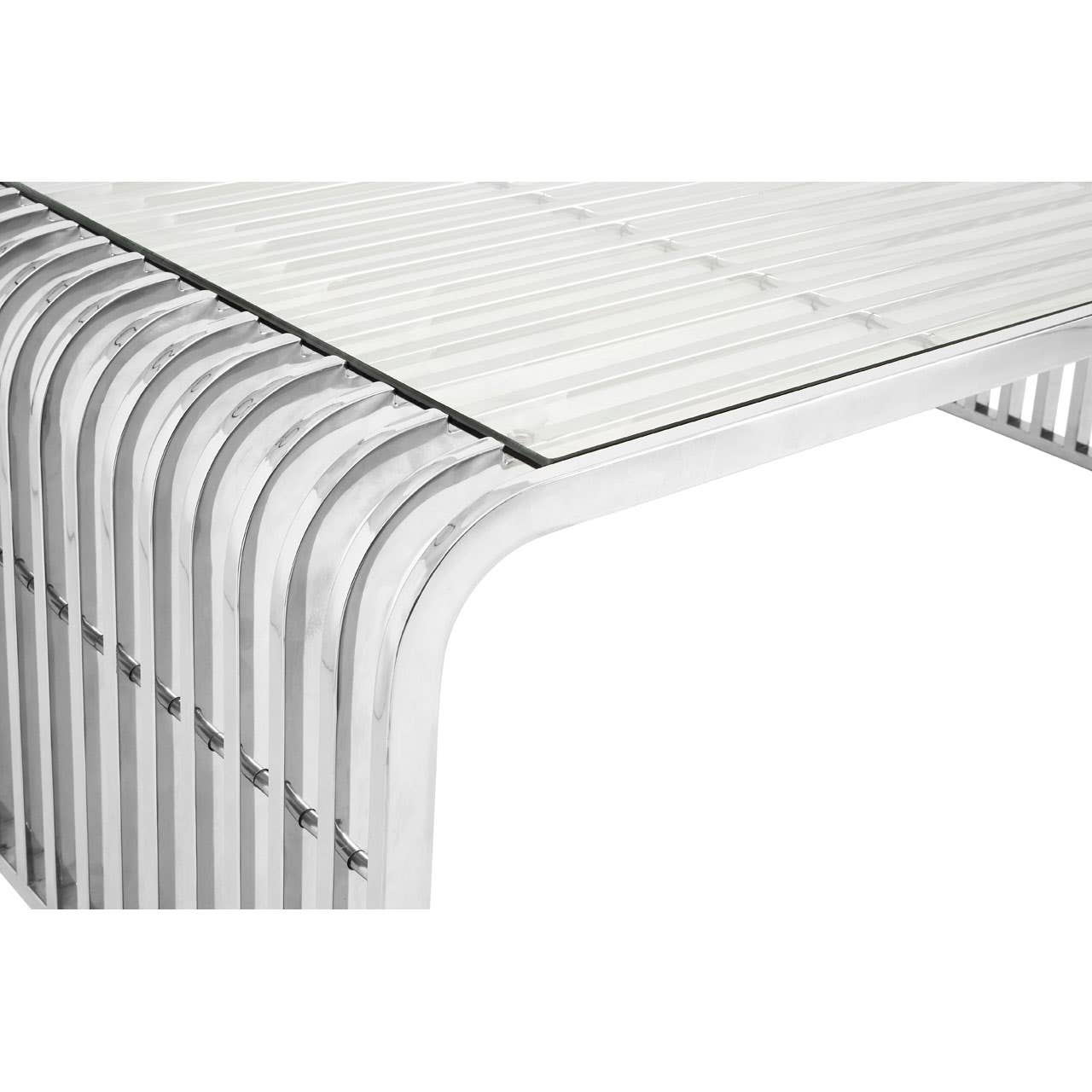 VOGUE SLATTED COFFEE TABLE