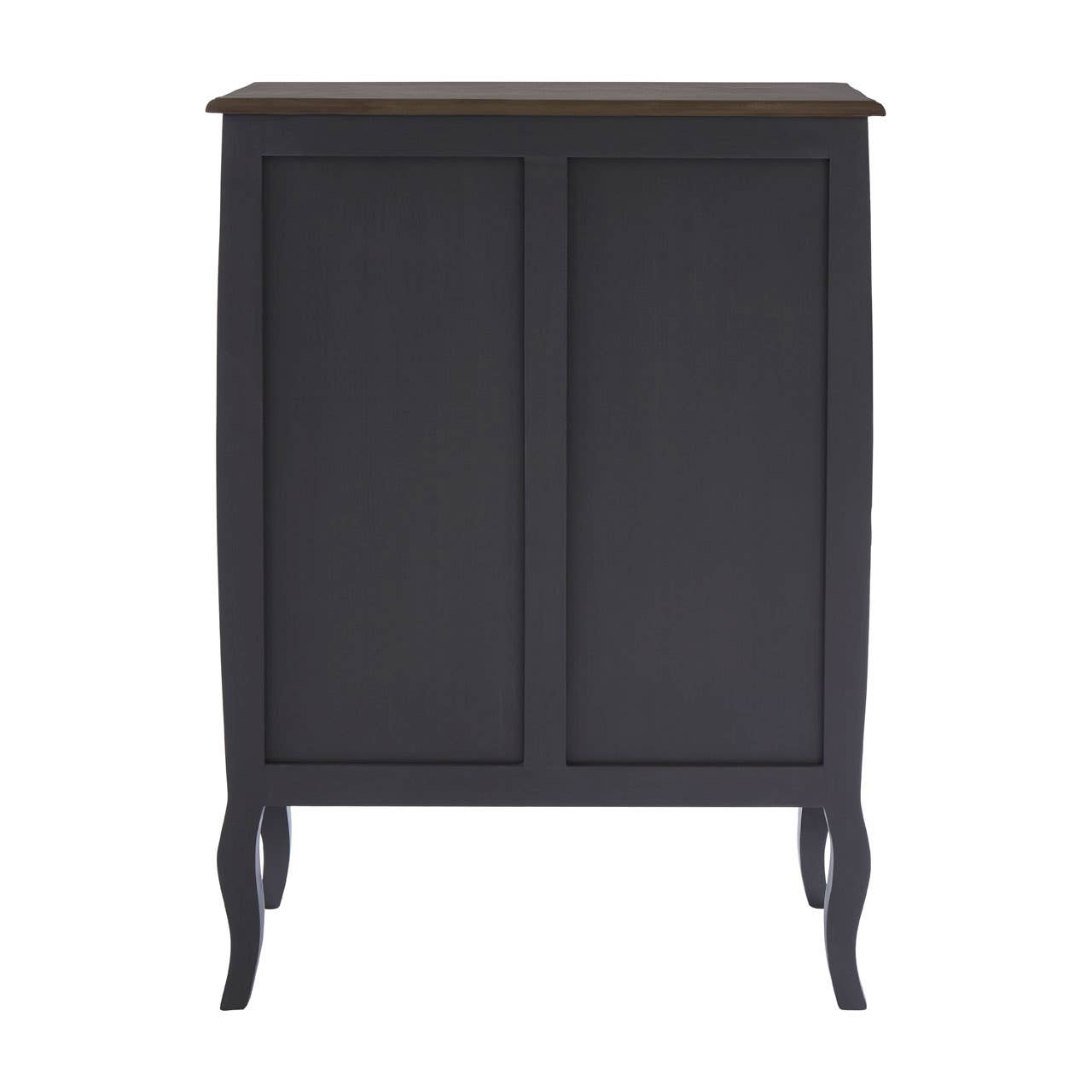 Loire 4 Drawer Dark Grey Chest