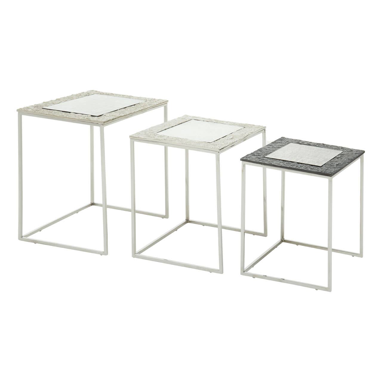 Akola Set Of 3 Rectangular Side Tables