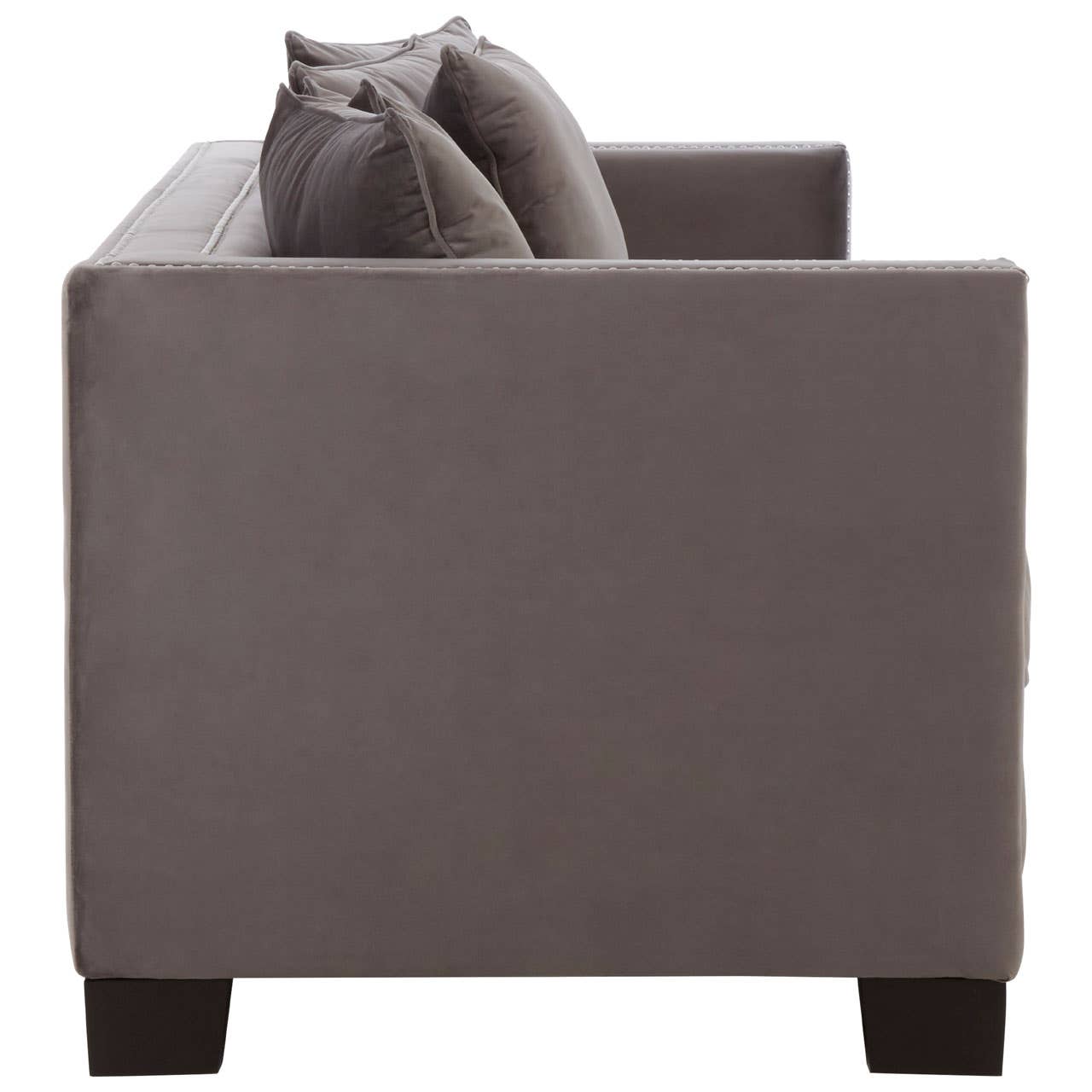 Sofia 3 Seat Viola Grey Sofa