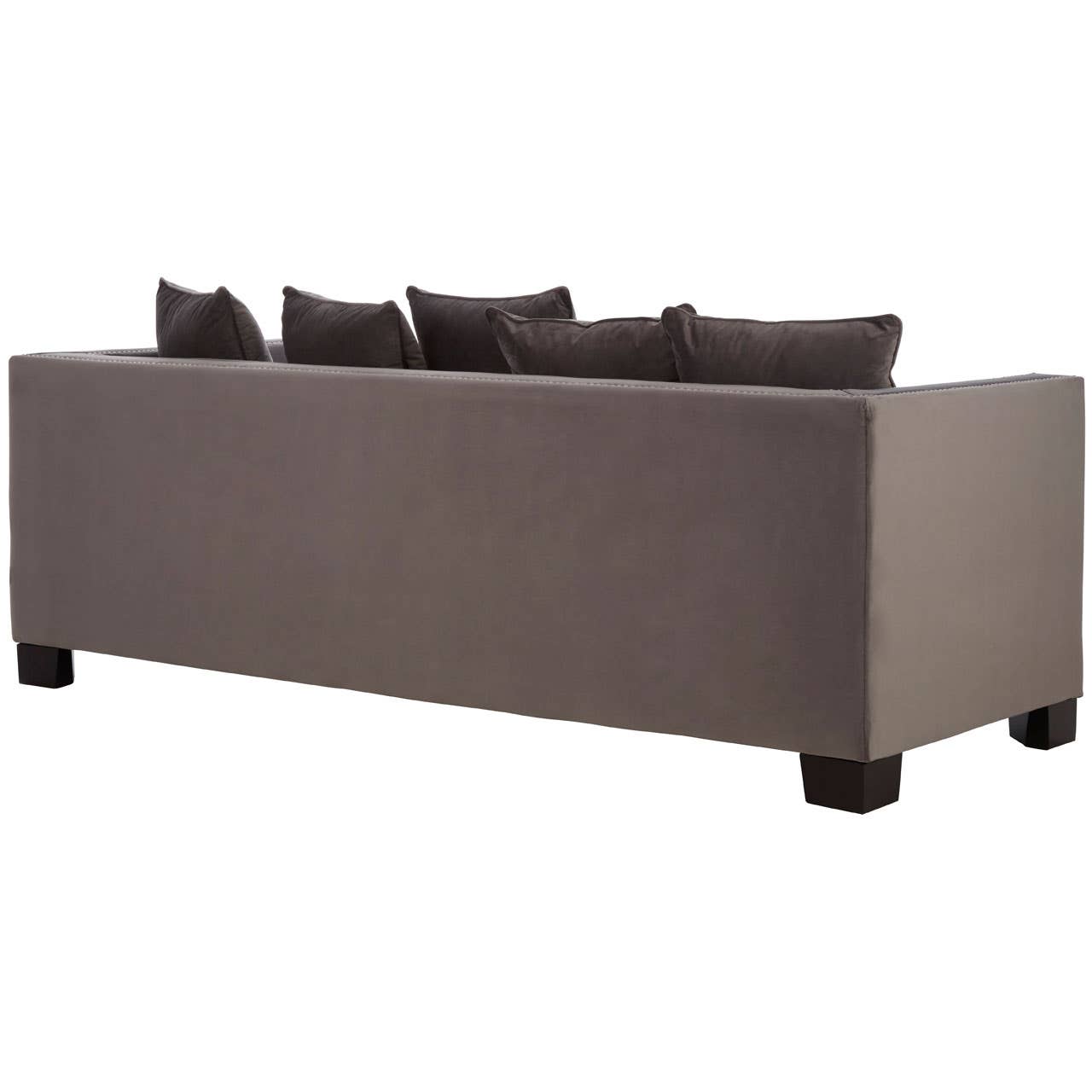 Sofia 3 Seat Viola Grey Sofa