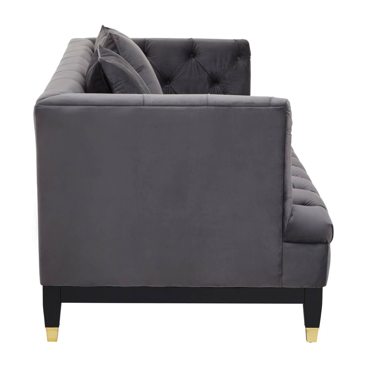 SEFIRA 2 SEAT VIOLA PIRATE GREY FABRIC SOFA