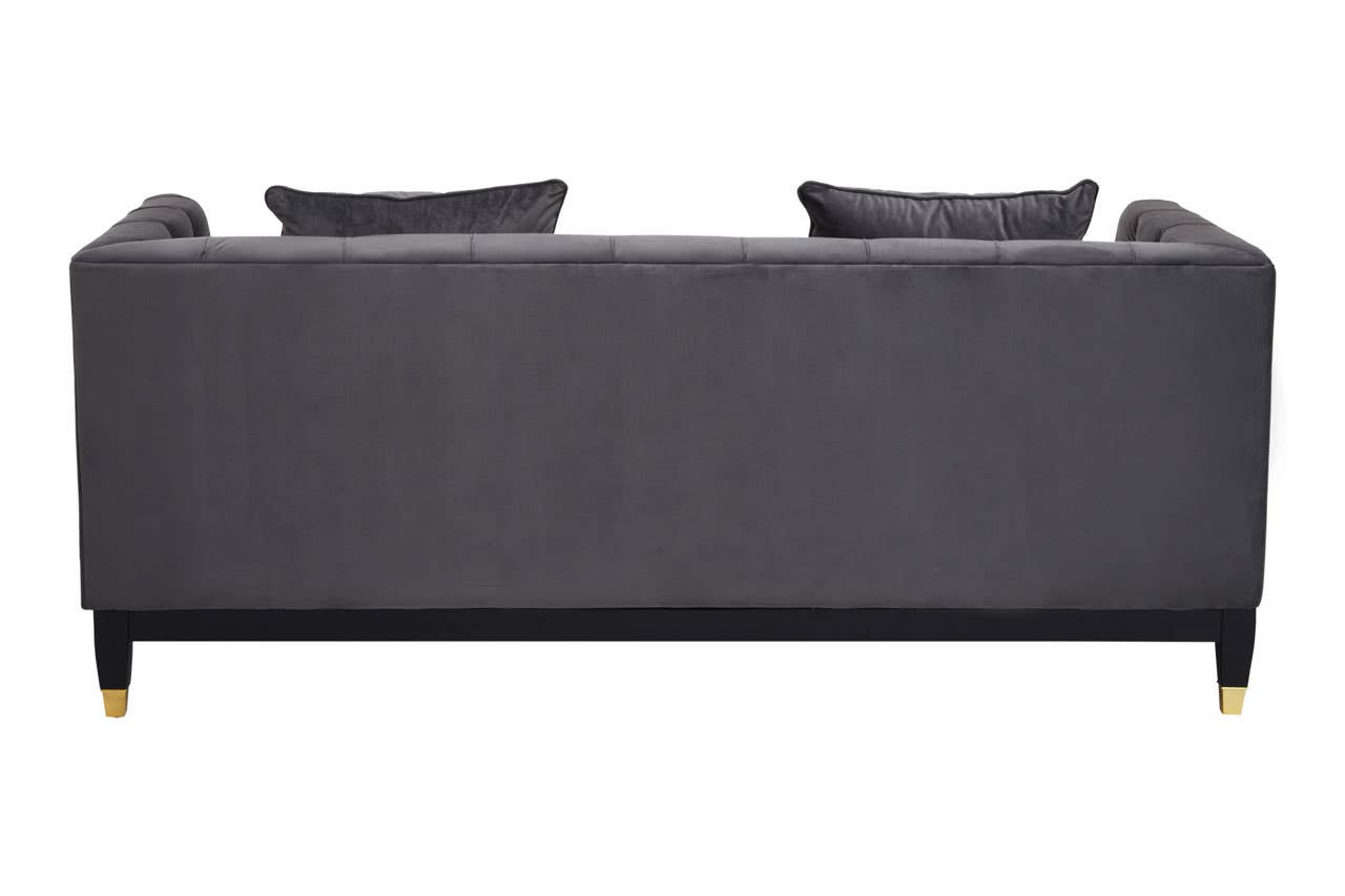 SEFIRA 2 SEAT VIOLA PIRATE GREY FABRIC SOFA