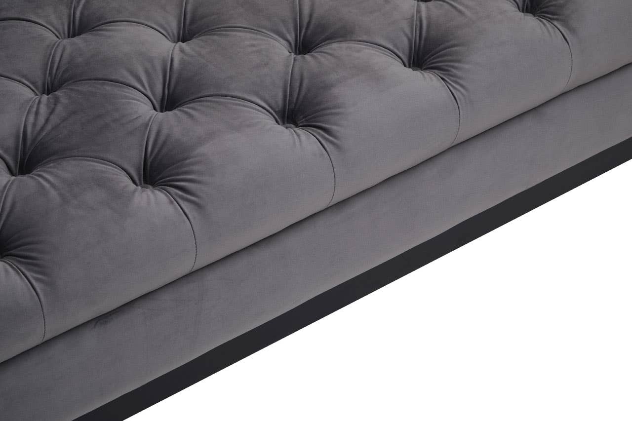 SEFIRA 2 SEAT VIOLA PIRATE GREY FABRIC SOFA