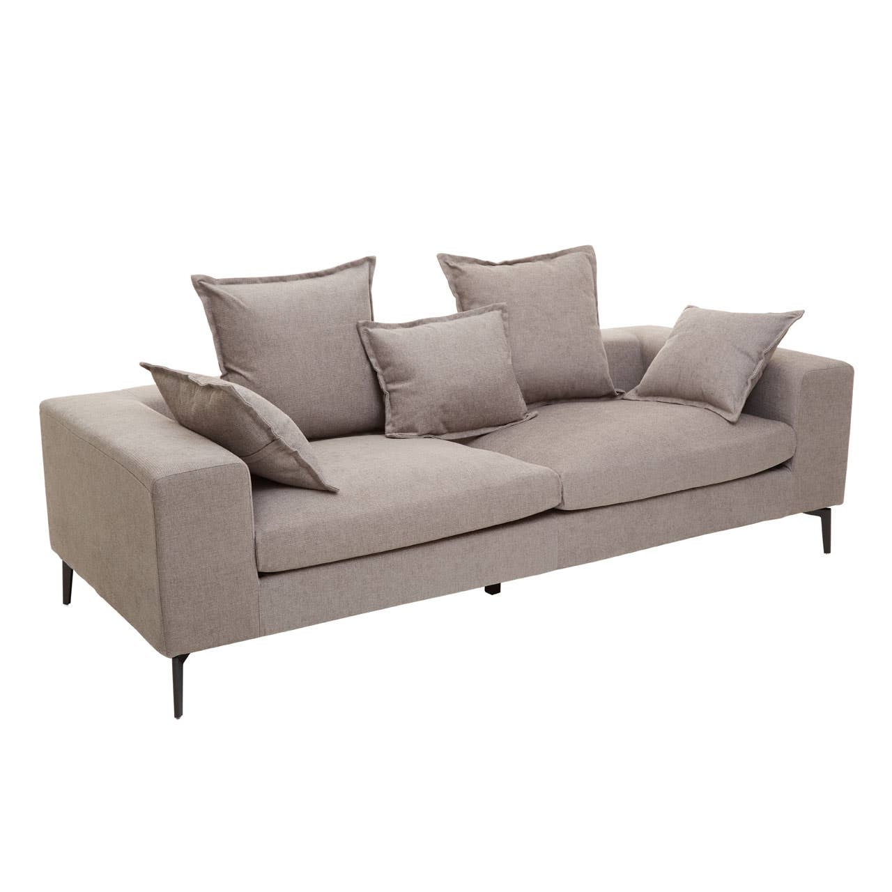 Avignon 3 Seat Grey Sofa