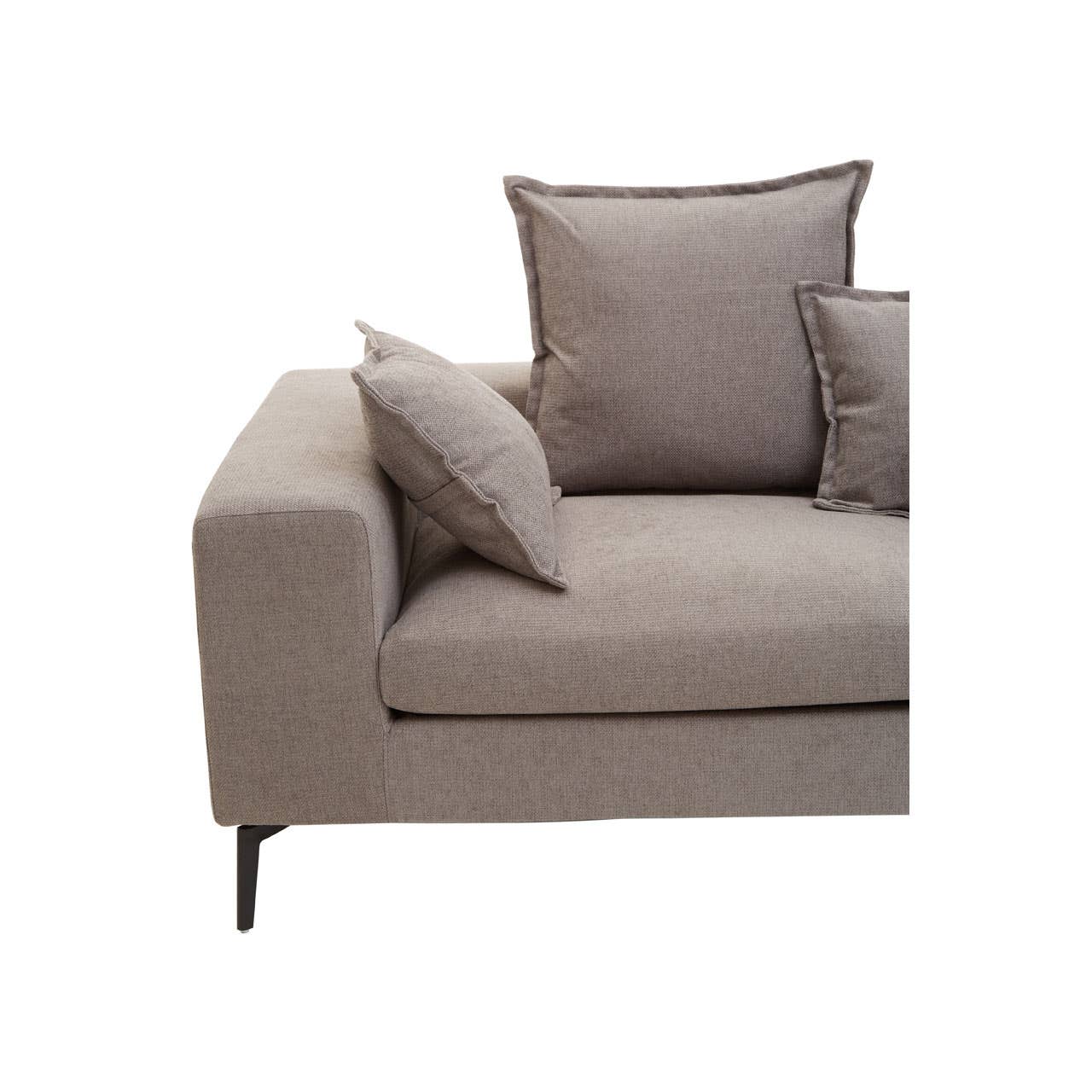 Avignon 3 Seat Grey Sofa