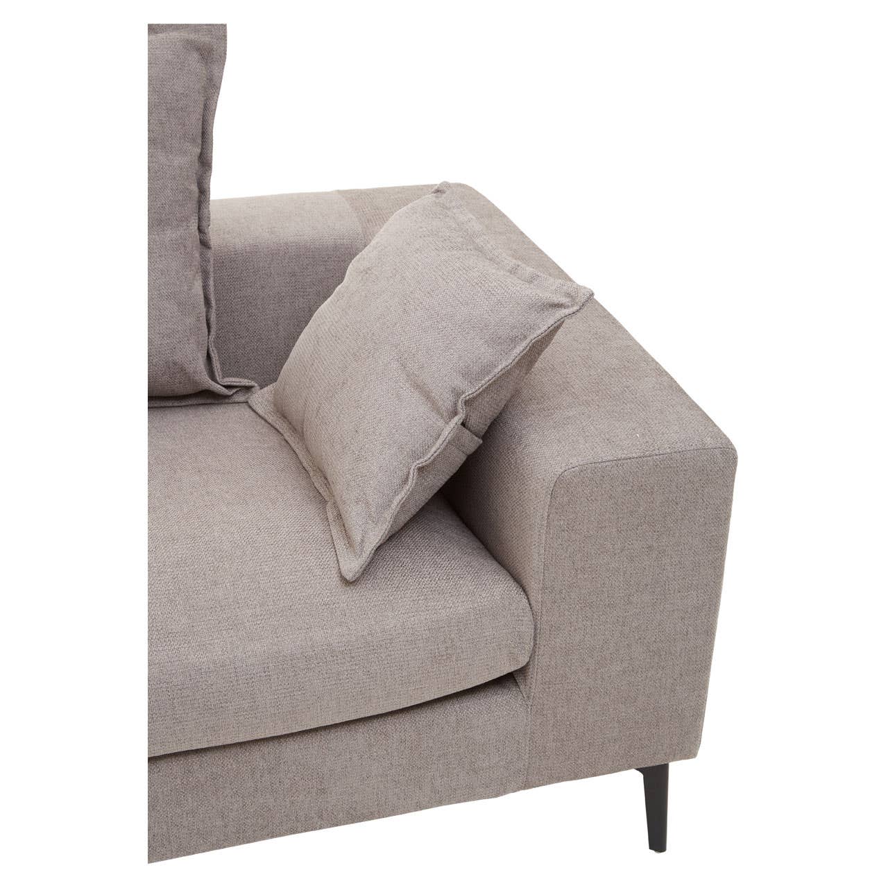 Avignon 3 Seat Grey Sofa