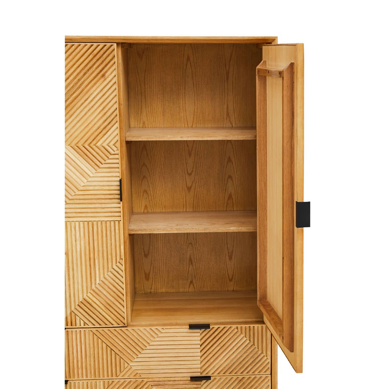 Jakara Natural Wooden Cabinet