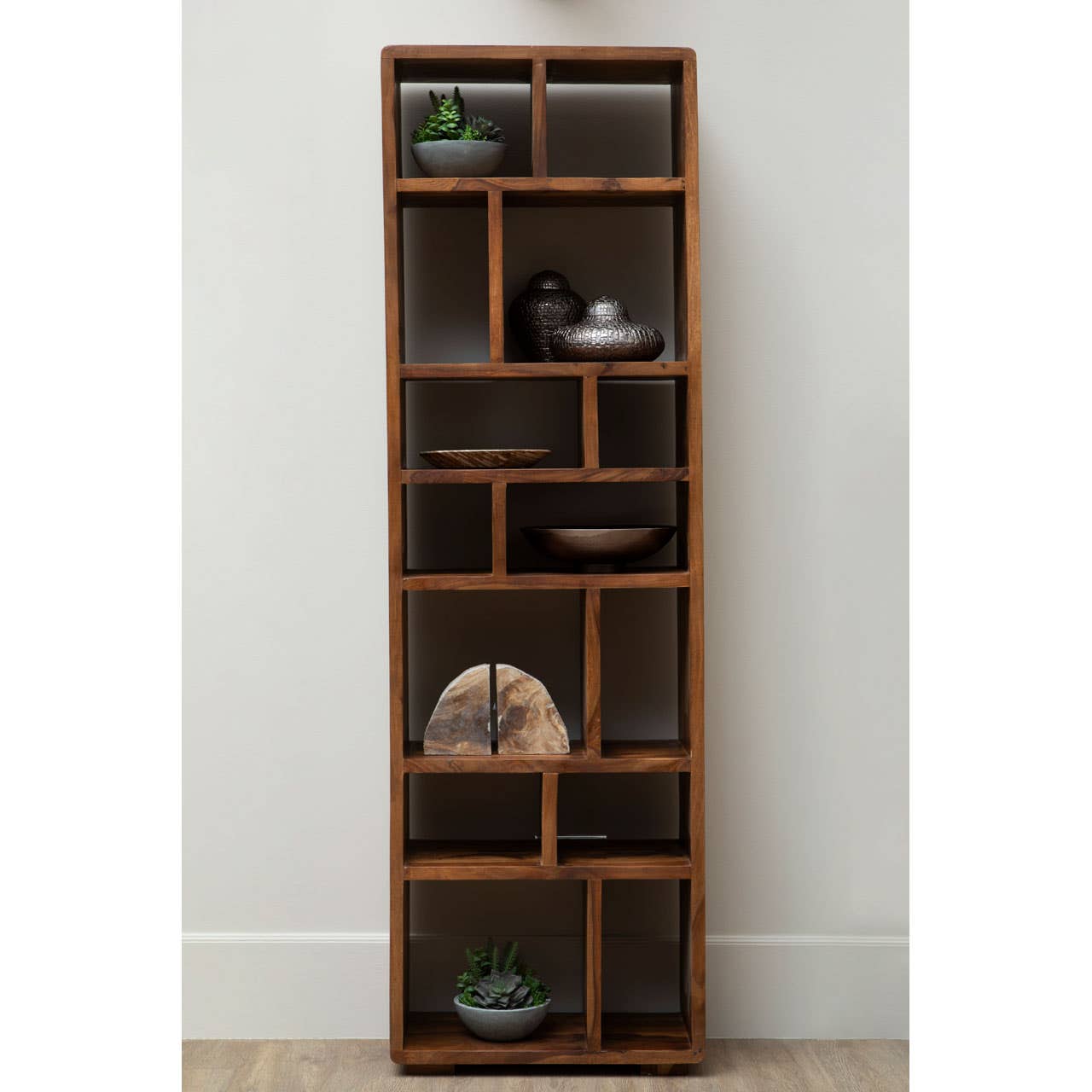 Surati Sheesham Wood Shelf Unit