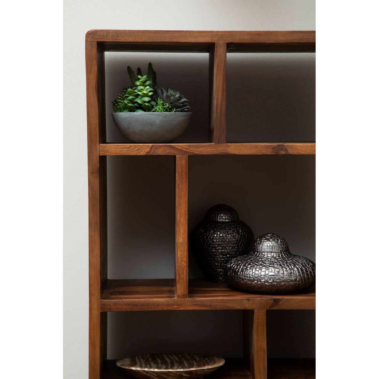 Surati Sheesham Wood Shelf Unit