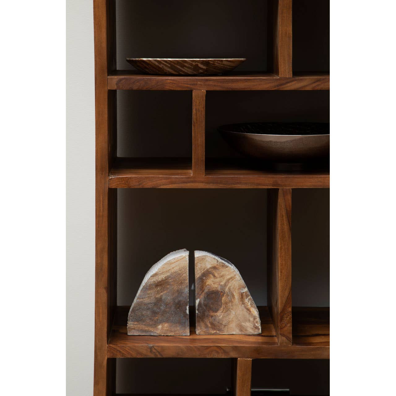 Surati Sheesham Wood Shelf Unit