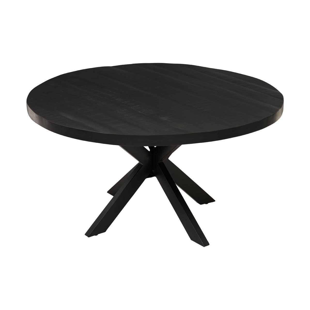 Arol Black Mango Wood Dining Table