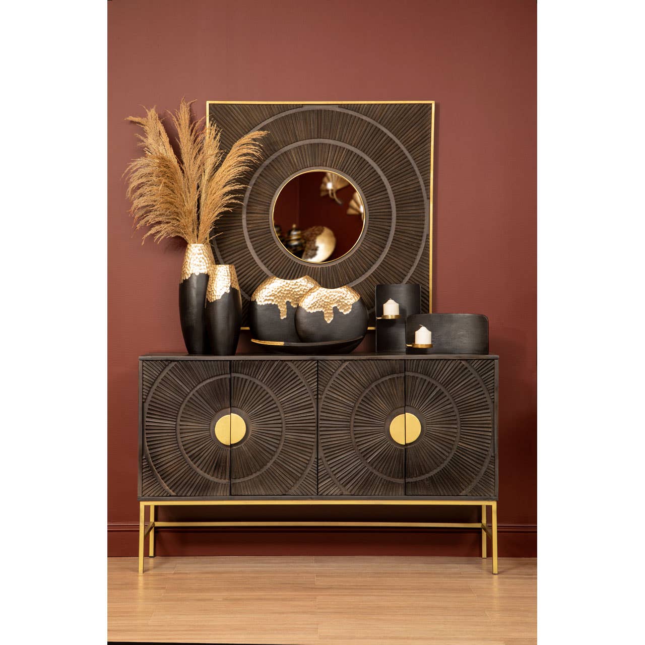 Sadari Four Door Sideboard