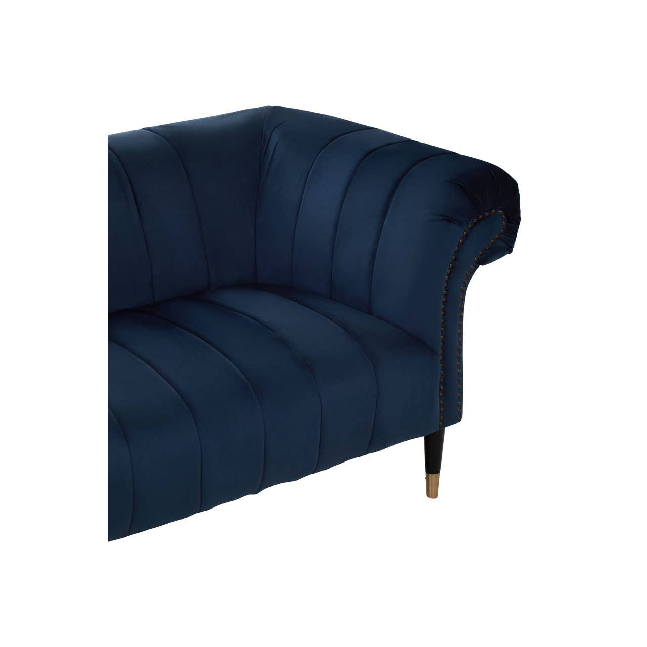 SIENA THREE SEAT MIDNIGHT VELVET SOFA