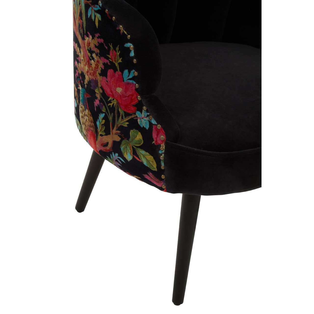 Cefena Multicoloured Peacock Chair